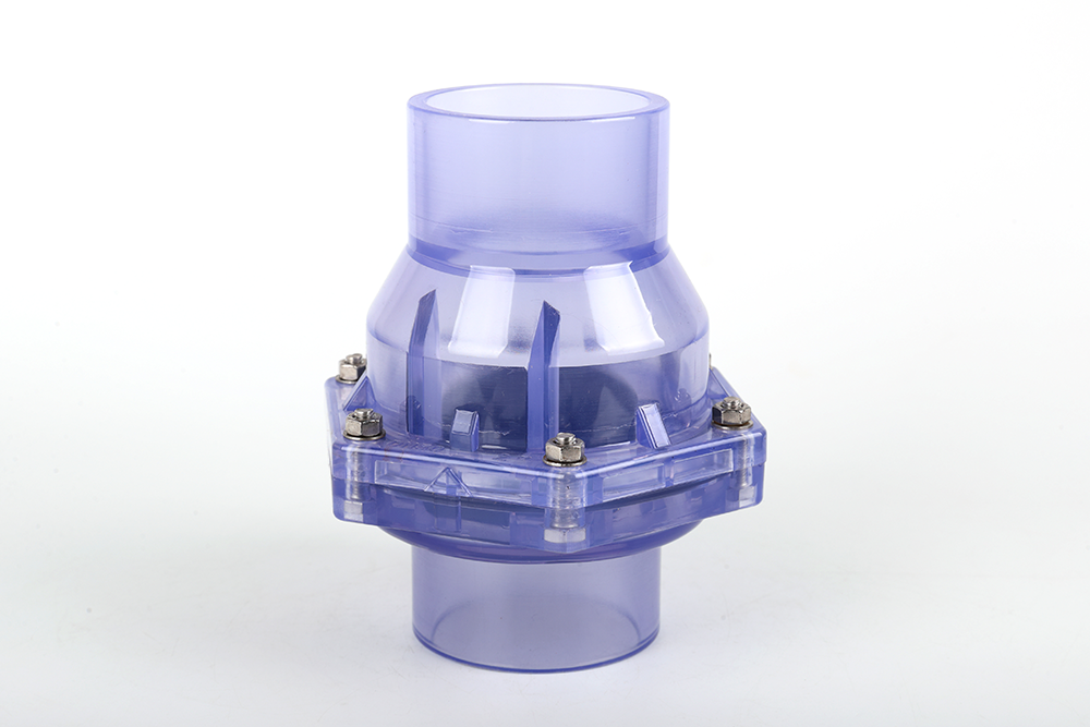 新田透明翻板式止回阀